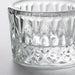 "Stylish and affordable tealight holder from IKEA - clear glass/patterned, 4 cm (1 ½ ")"-70542179