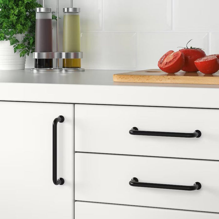 Premium quality black handle - Ideal for kitchen cabinets and dressers 70338423