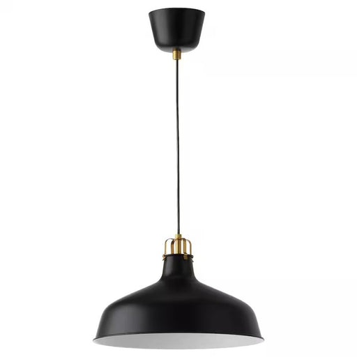 Illuminate Your Space with the IKEA Off-Black Pendant Lamp - 38cm-80390953