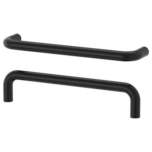 Image of the black IKEA Handle, 143mm (5 5/8") - Sleek black handle with modern design.  70338423