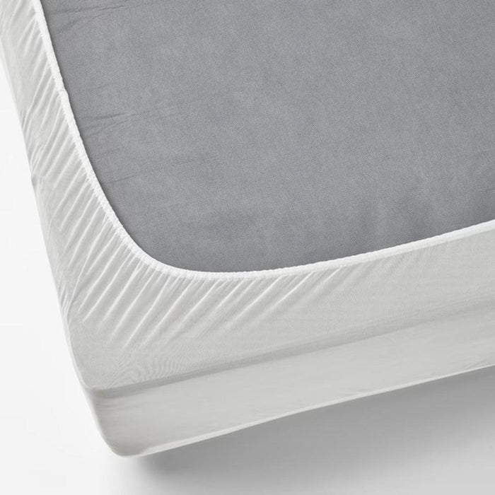 IKEA GRUSNARV Waterproof mattress protector, white,