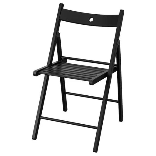 Digital Shoppy TERJE Black Chair - Easy to Store and Set Up