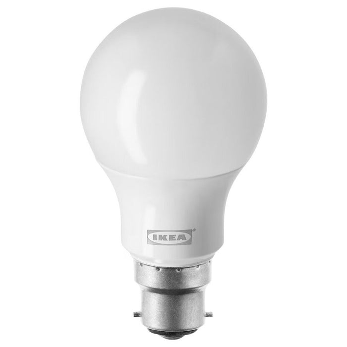 IKEA LEDARE LED bulb B22 806 lumen, warm dimming/globe opal white - Warm white