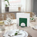 Elevate Your Dining Experience with IKEA SKOGSRÖR Napkin Holder in Dark Green