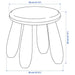 Dimensions of IKEA MAMMUT
Children's stool, in/outdoor/red 80581981