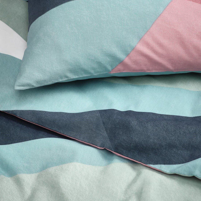 IKEA SVALSTJÄRTAR Duvet cover and pillowcase, multicolour, 150x200/50x80 cm (59x79/20x31 ")
