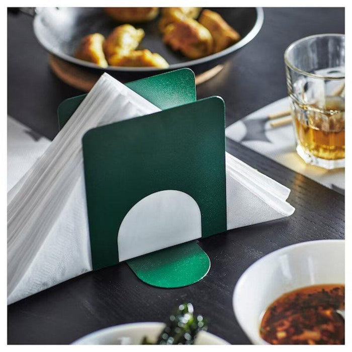 SKOGSRÖR Napkin Holder - Dark Green Table Setting Essential from IKEA