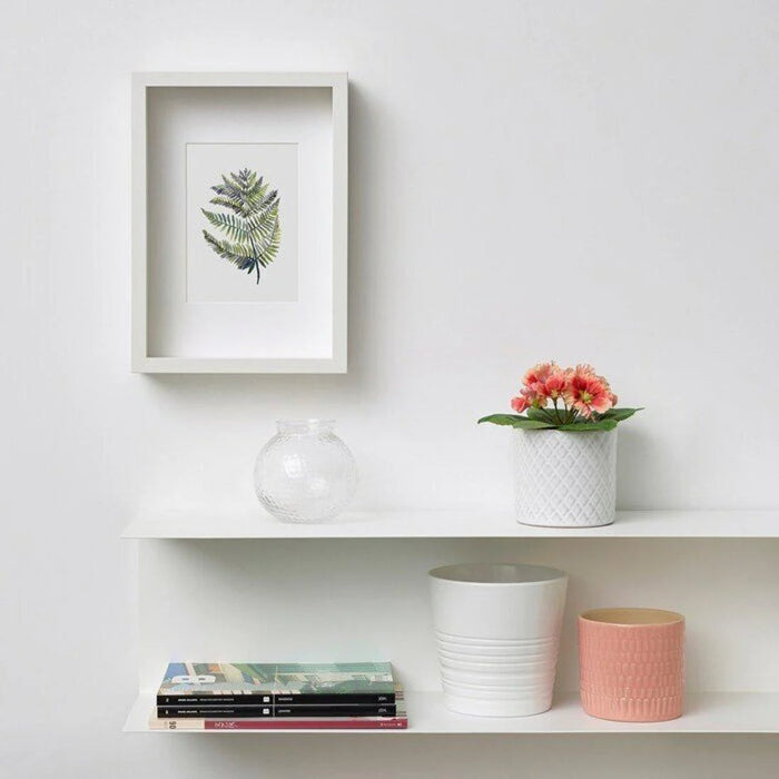 IKEA Artificial potted plant, in/outdoor/primula orange, 9 cm with  Plant pot, in/outdoor light pink, 9 cm