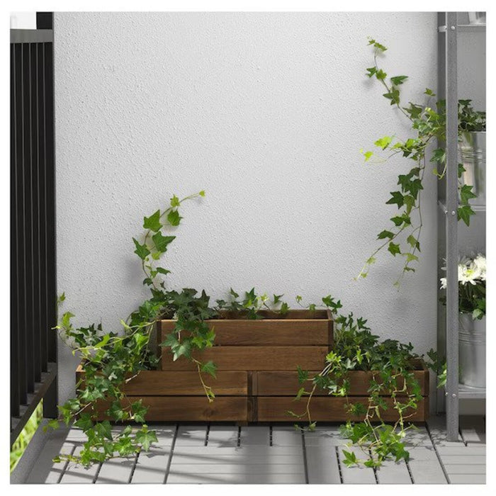 Garden Display: Ikea Flower Box showcasing a colorful array of blooms.
