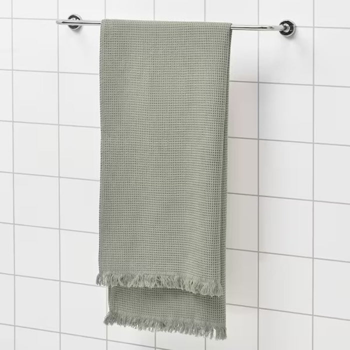 IKEA VALLASÅN Bath towel, light green, 70x140 cm (28x55 ")