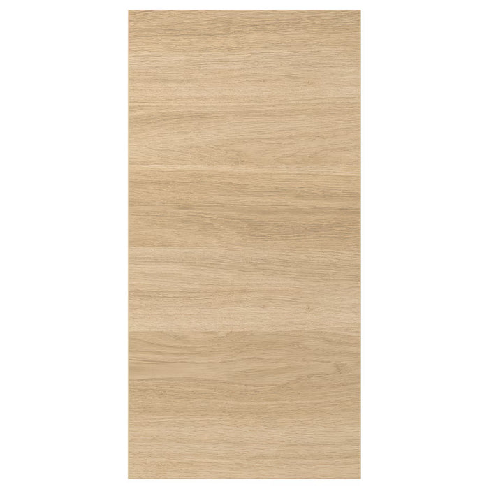 Image of the IKEA ENHET door, showcasing its oak-effect finish with a natural wood grain pattern. The door measures 30x60 cm (11 3/4x23 5/8") and has a clean, elegant design.-40481554