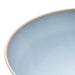 IKEA FÄRGKLAR light blue stoneware bowl smooth glossy finish close-up
