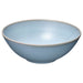 IKEA FÄRGKLAR light blue stoneware bowl 16cm rustic matt finish #10600431