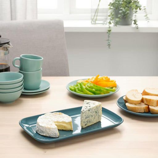 Ikea Fargklar Black Plate Set Ikea IKEA FÄRGKLAR Plate, Glossy