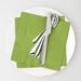 Disposable dinner napkin by IKEA, 40x40 cm dimensions