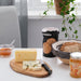  IKEA FASCINERA acacia chopping board styled as charcuterie serving board with cheese knife and condiments