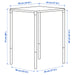 IKEA FEJAN outdoor table dimensions diagram 50x44x71 cm measurements illustration
