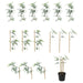 IKEA FEJKA bamboo plant leaves close-up showing realistic green foliage