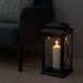  IKEA FENOMEN natural pillar candle 23cm styled on a surface showing full height and proportion