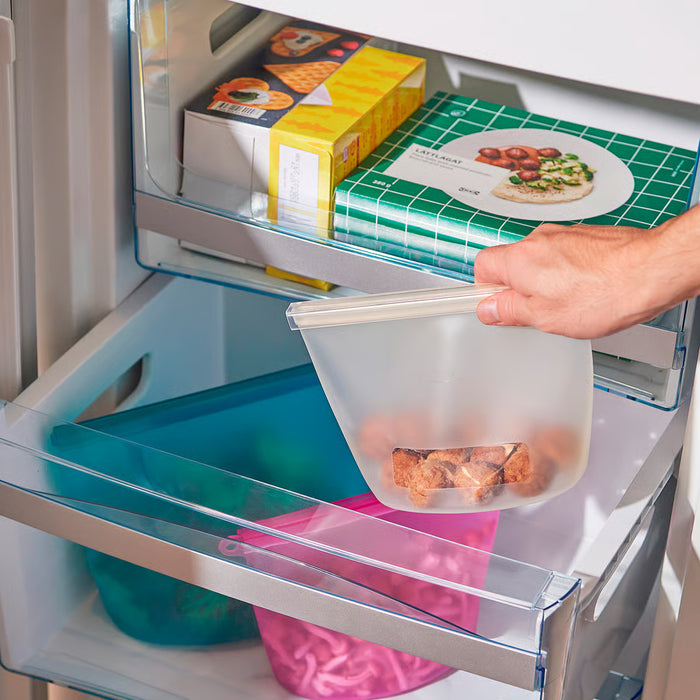 IKEA FILFISK Resealable Bag Set — Zero Spill | Fridge & Freezer