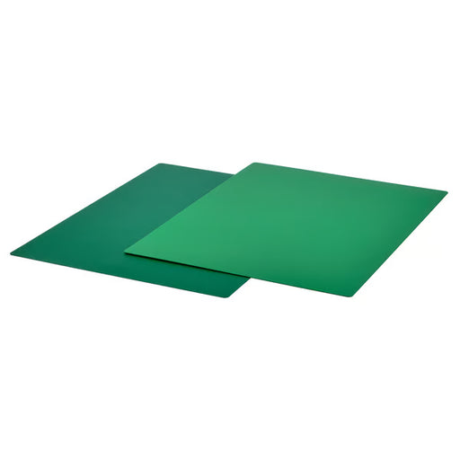 IKEA FINFÖRDELA bendable chopping boards green and bright green anti-slip underside pack of 2 #20559681