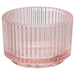 IKEA FINSMAK glass tealight holders in assorted colours, pack of 4, 3.5 cm tall #70651837