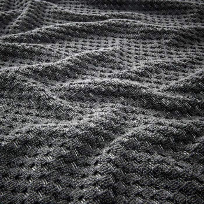 High-quality dark grey bath towel crafted by IKEA-20580499
