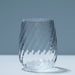 IKEA FJÄLLUGGLA clear 37cl glass, additional angle showing rim and base
