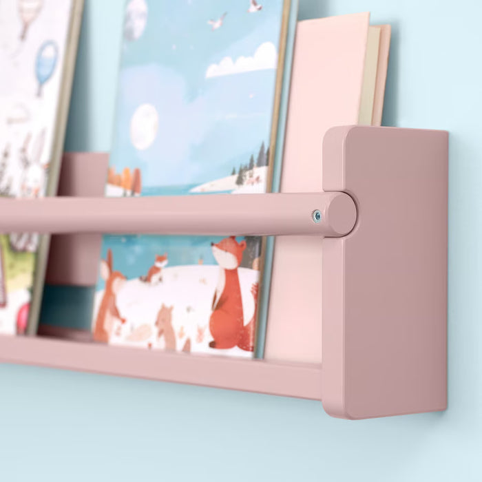 IKEA FLISAT Wall storage, pale pink, 70x9x16 cm (27 ½x3 ½x6 ¼ ")