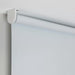  IKEA FÖNSTERBLAD white block-out blind on window demonstrating complete room darkening
