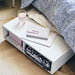 "IKEA FREDVANG underbed storage/bedside table in white"