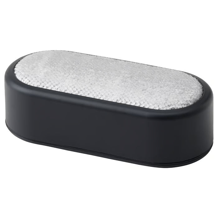 IKEA FRUKTPLOCKARE lint brush black light grey reusable tool for clothes #00528389