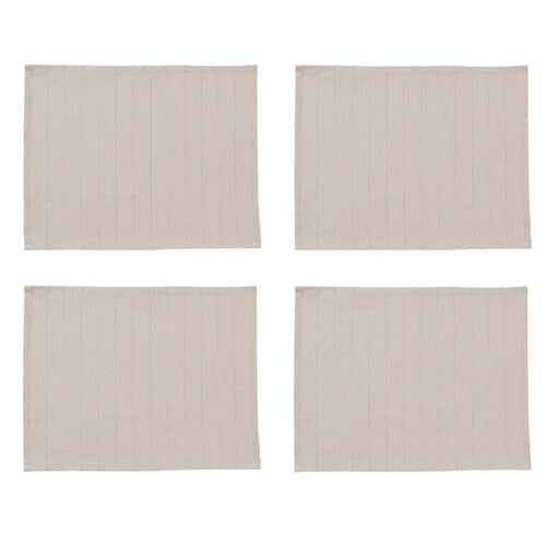 IKEA Place mat, beige, 45x35 cm (17 ¾x13 ¾ ") (Pack of 4)