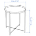  IKEA GLADOM tray table dimension diagram showing height 53 cm and diameter 45 cm