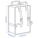 Dimension illustration of IKEA GÖRSNYGG bag showing 40x30x60 cm measurements