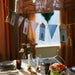  IKEA GOKVÄLLÅ paper garland styled in a decorated room festive celebration setting
