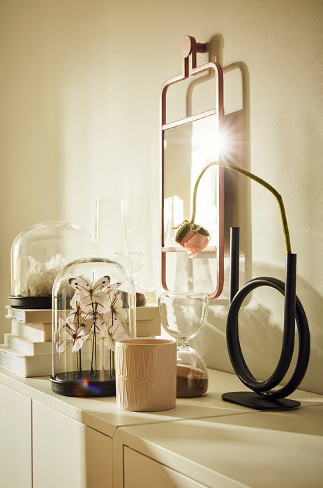 IKEA GRANVÅG Wall Hanging Mirror, Pink | Scarf Hooks & Wall Decor