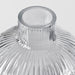 IKEA GRÅSPARV clear glass vase styled with green twig decor