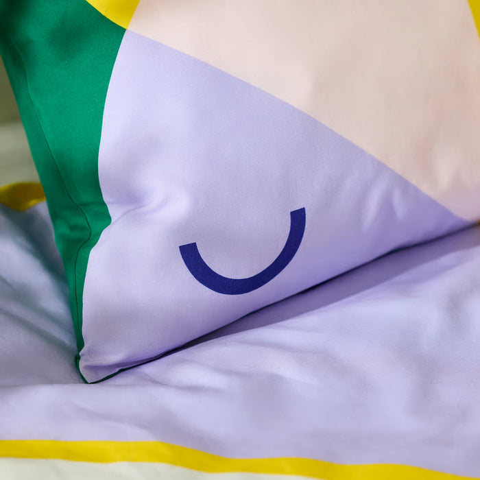 IKEA GREJSIMOJS multicolour pillowcase, folded flat product view