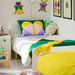 IKEA GREJSIMOJS multicolour cotton duvet cover, folded flat product view