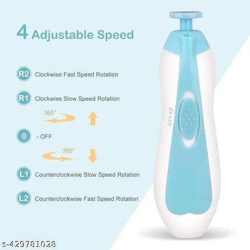 pediatrician-Recommended Nail Trimmer - Safe Alternative to Sharp Clippers