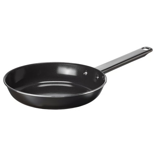 IKEA GULDÖRING non-stick frying pan 20cm stainless steel black-grey with handle #10611137