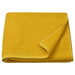 IKEA GULVIAL yellow cotton bath towel 70x140cm folded, soft terry fabric #80614359