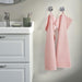 Pale pink IKEA GULVIAL hand towel, 40x70 cm, made of soft 100% cotton, perfect for bathrooms or kitchens. 60579724