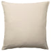 IKEA GURLI unbleached beige cotton cushion cover 65x65 cm, square, plain design #50598780