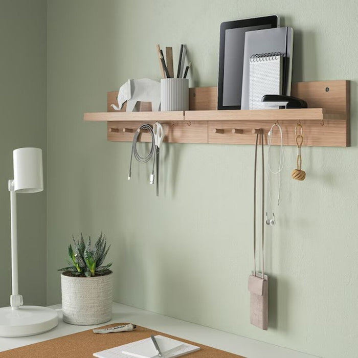 IKEA Aspen Spice Rack mounted on a wall, showcasing its wall-mountable design for easy access and efficient kitchen organization
