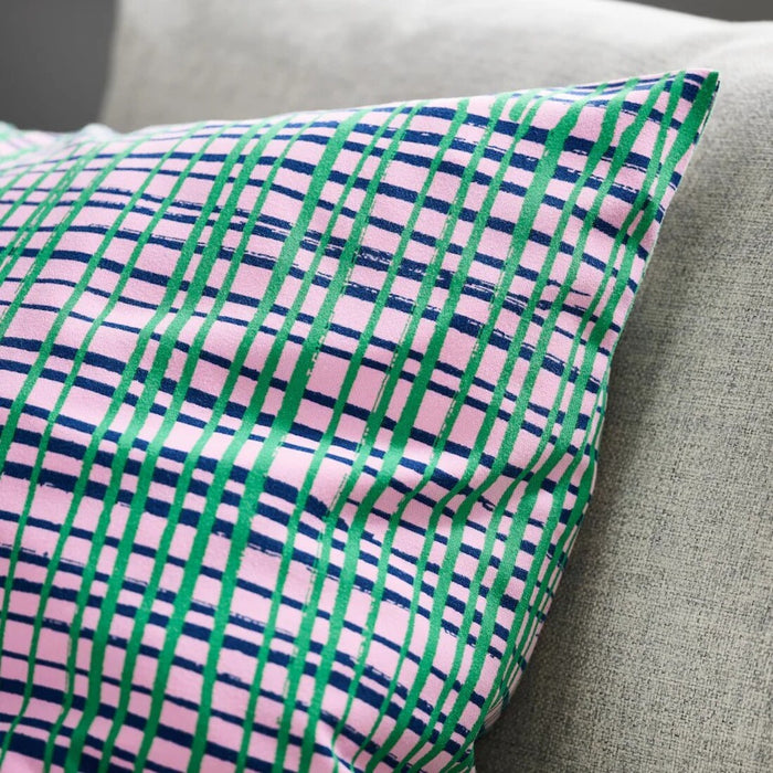 HAMNKRASSING Cushion Cover from IKEA, colorful and stylish, 50x50 cm, perfect for living room décor-90582800         
