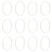 IKEA HASSJÖN white shower curtain rings on rod holding opaque curtain in bathroom #80466009