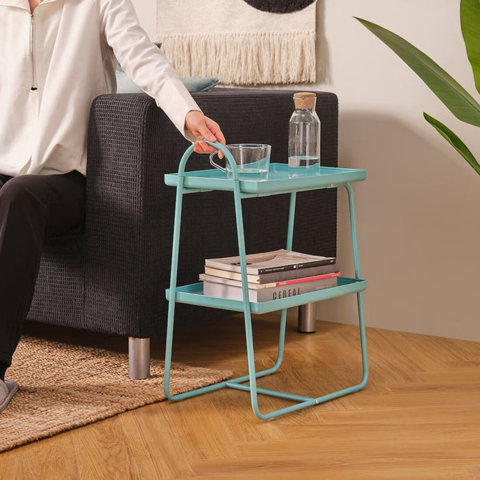 Digital Shoppy Minimalist Bedroom Furniture - HATTÅSEN Bedside Table with Storage-50584194