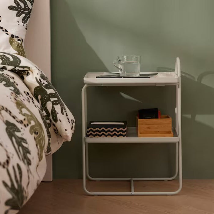 KEA HATTÅSEN Bedside Table with Drawer - Modern Bedroom Furniture